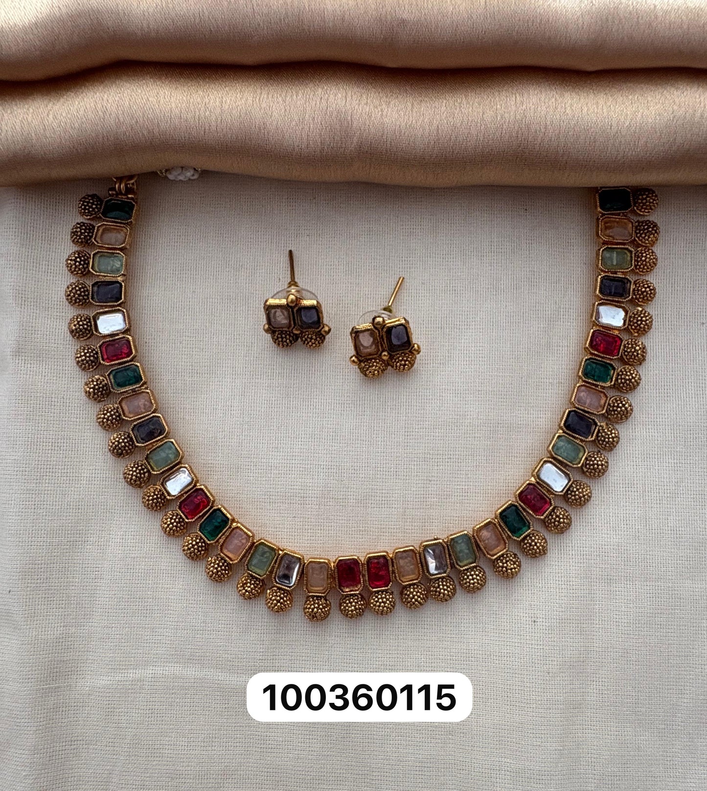 Multi Colour neck set
