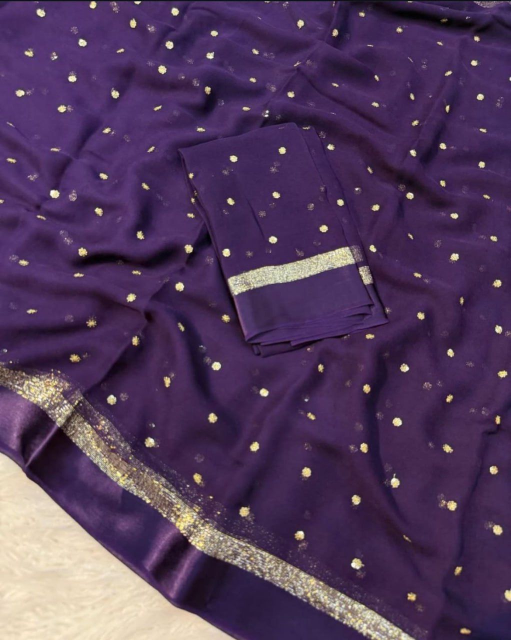 Trending Fancy Georgette saree