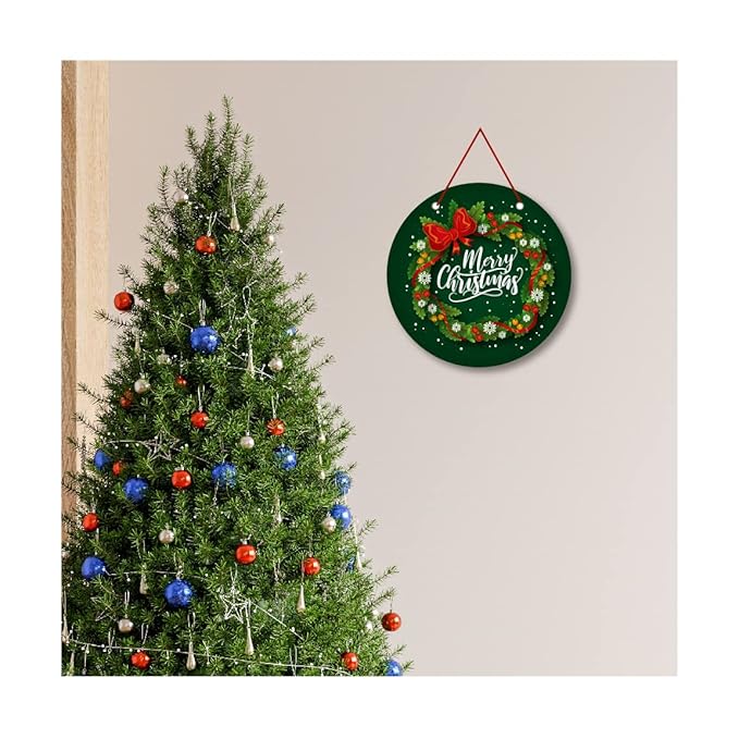 Christmas Decoration Wooden Wall Hanging