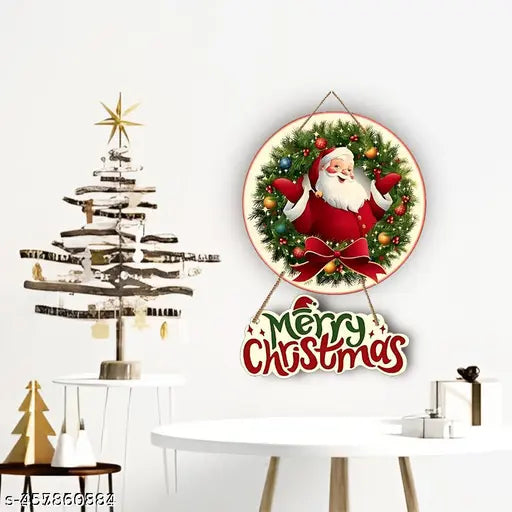 Christmas Decoration Wooden Wall Hanging