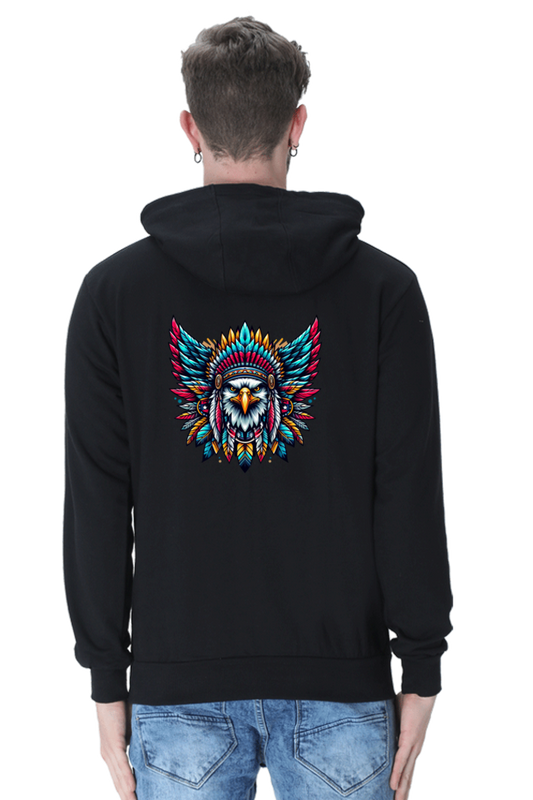 Hooded Printed SweatShirt