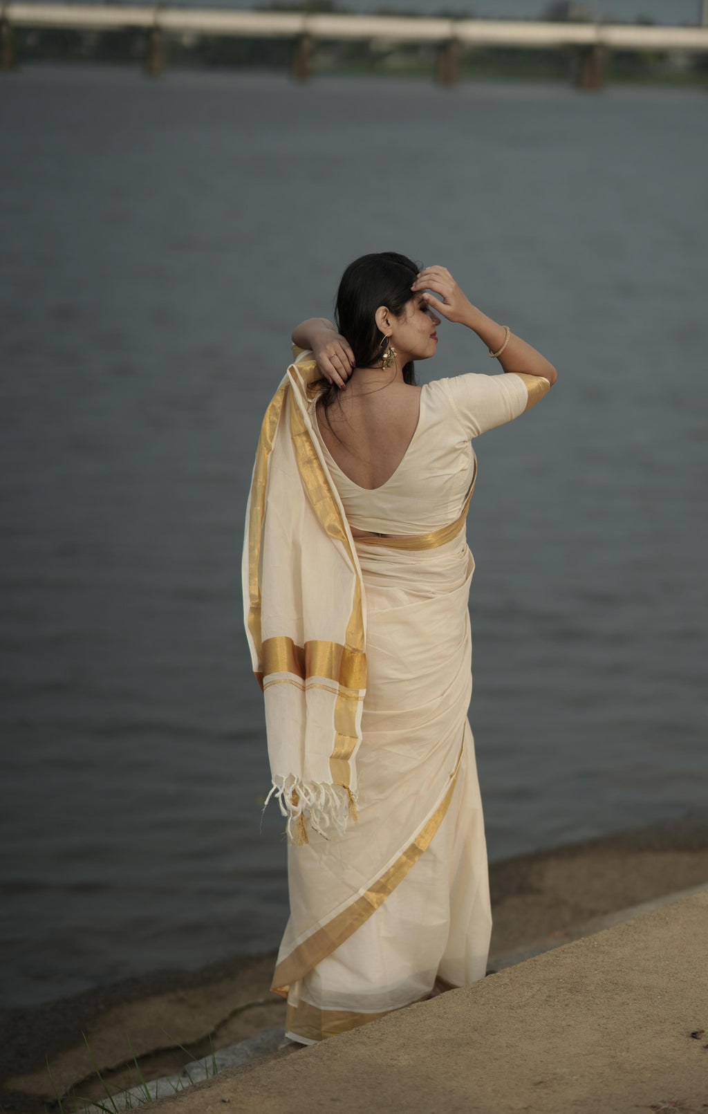 Mangalgiri shade cotton saree