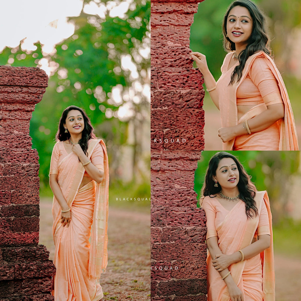 Anna Ben inspired cotton saree