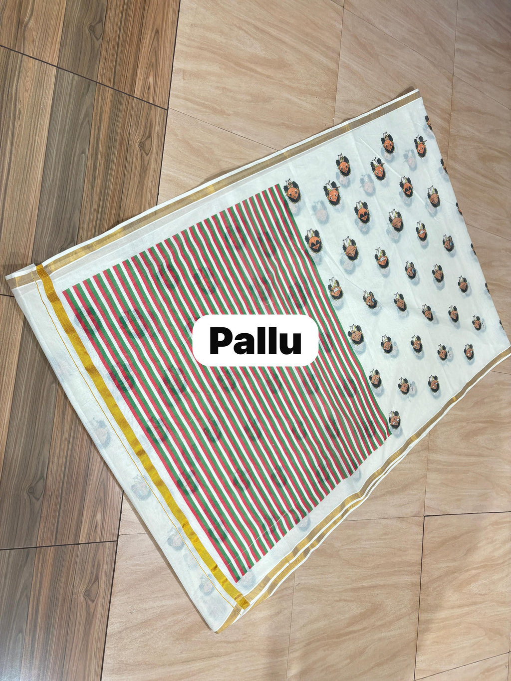 Peraly maany inspired doodle cotton saree