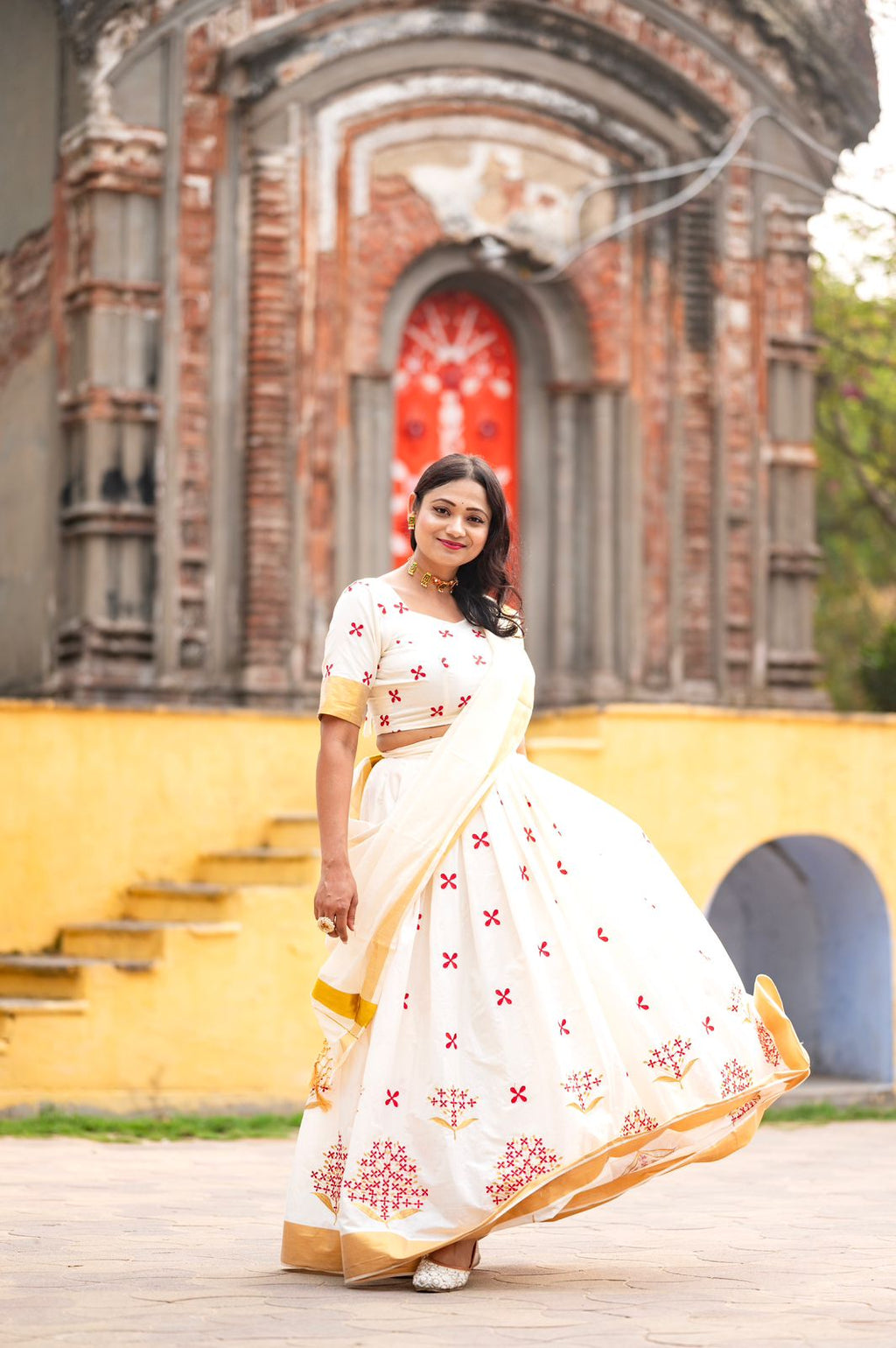 Techipoo davani cotton unstiched