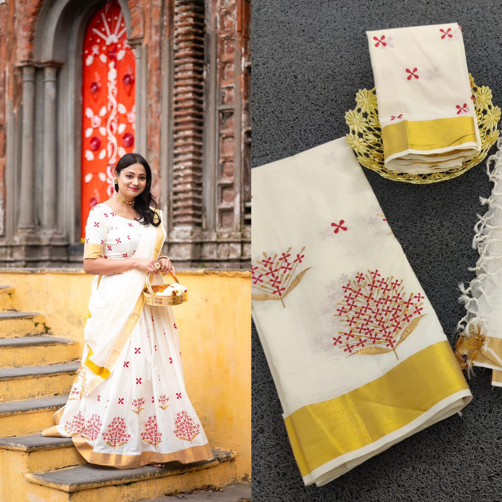 Techipoo davani cotton unstiched