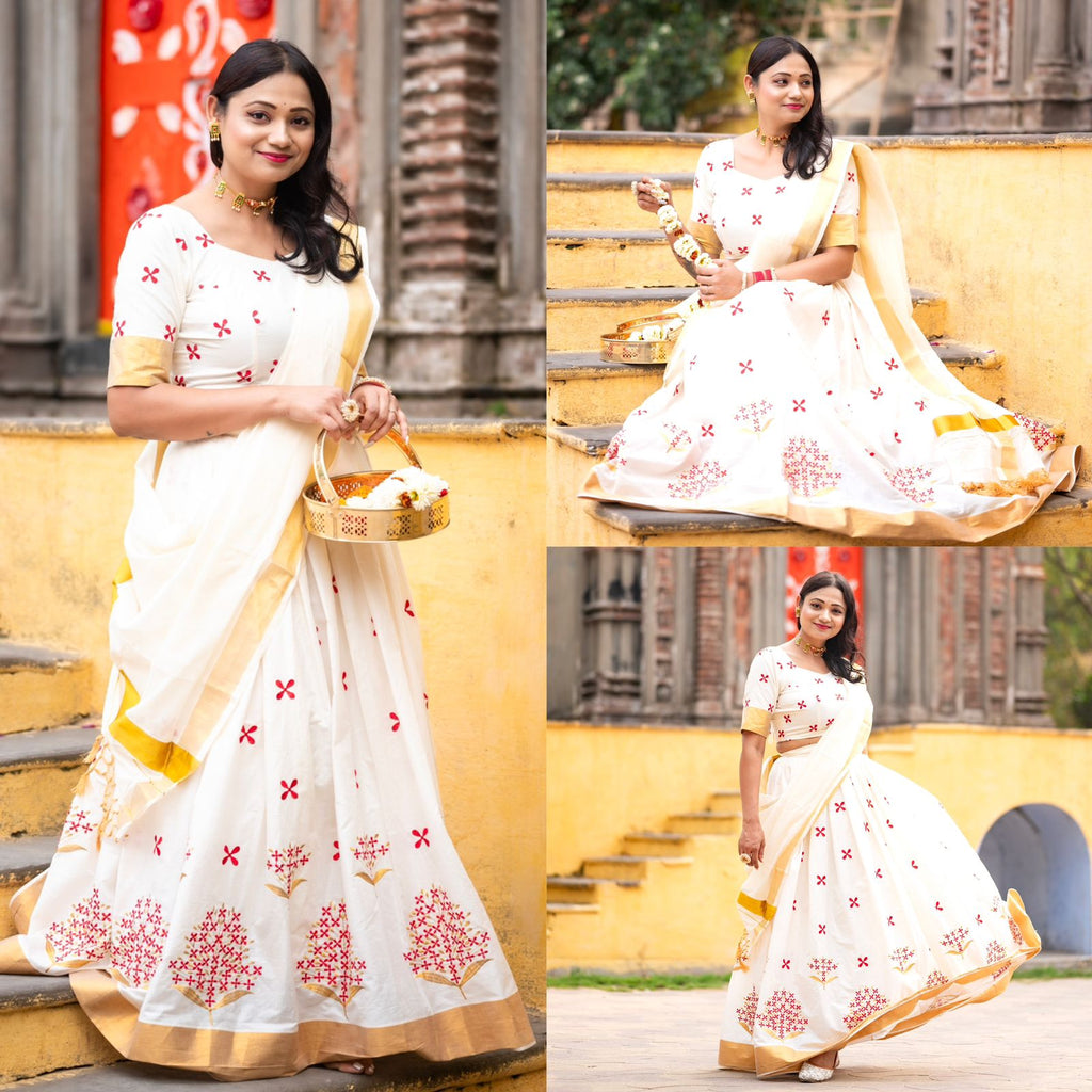 Techipoo davani cotton unstiched