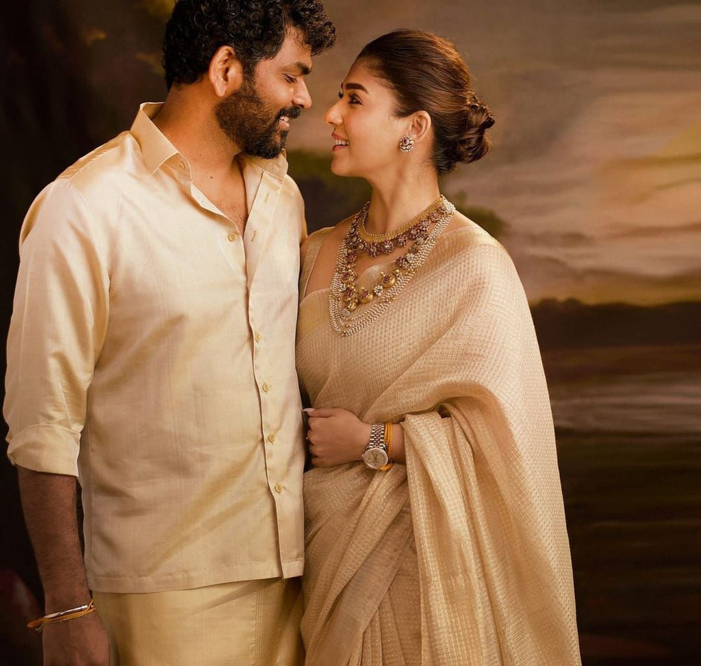 Nayanthara ambani wedding saree