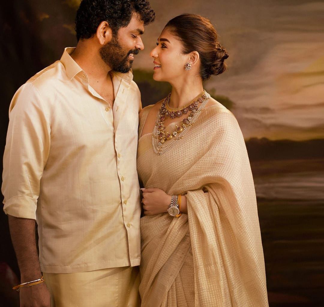 Nayanthara ambani wedding saree