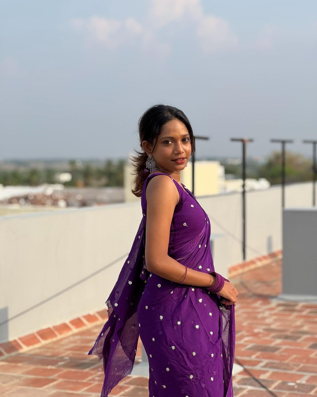 Trending Fancy Georgette saree