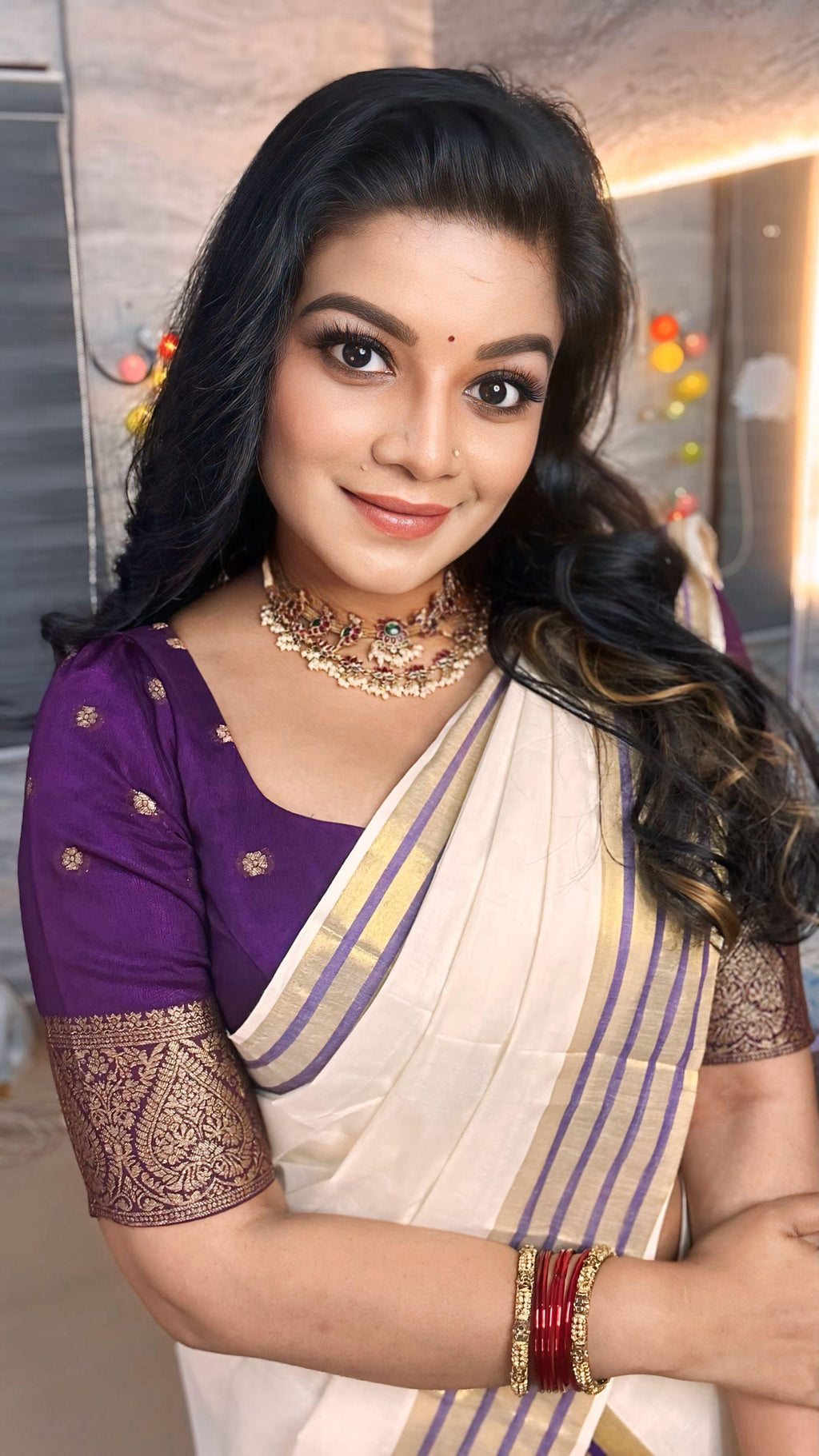 Golden vari set mund