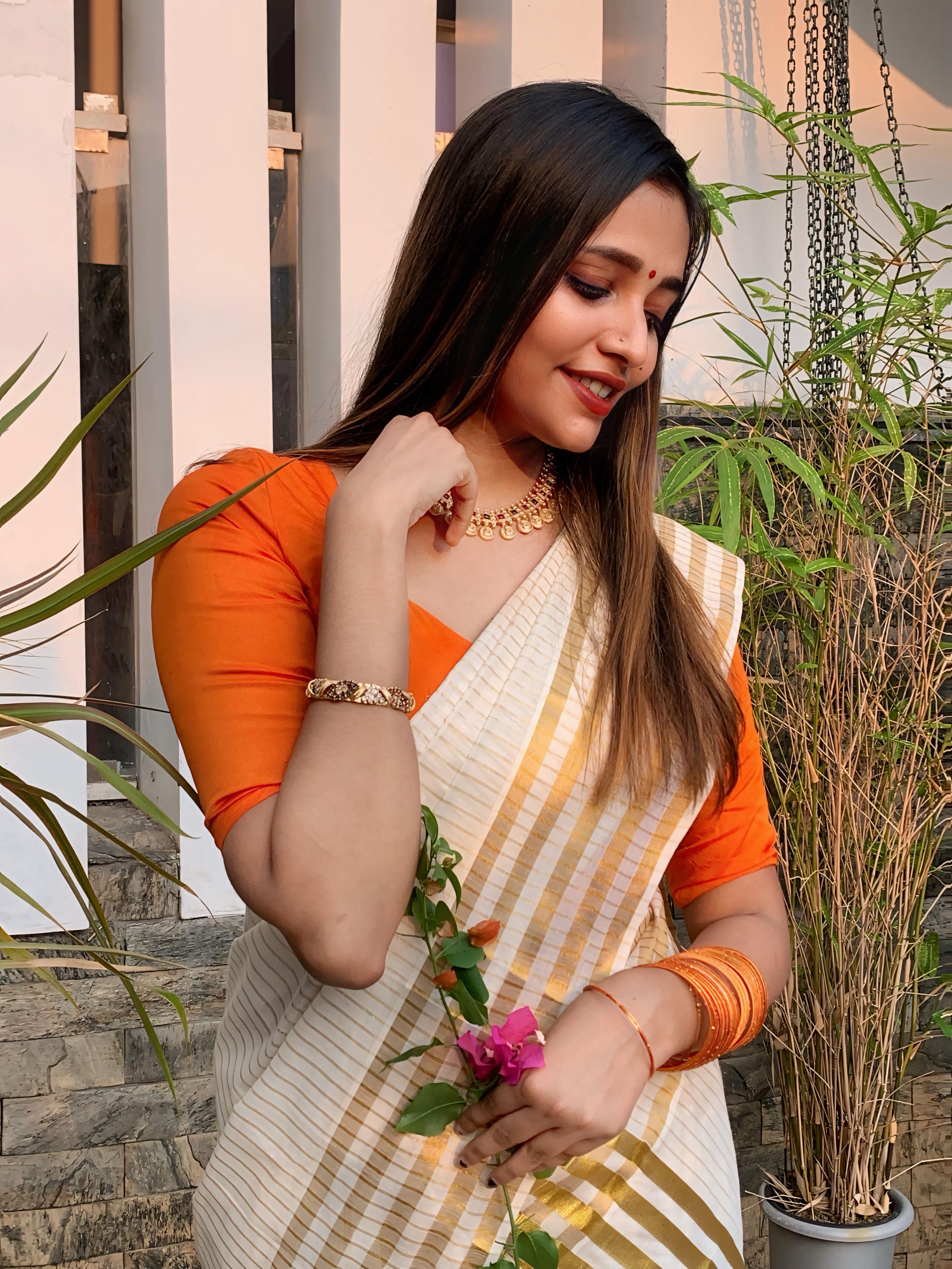 Cotton lines set mundu 2.80